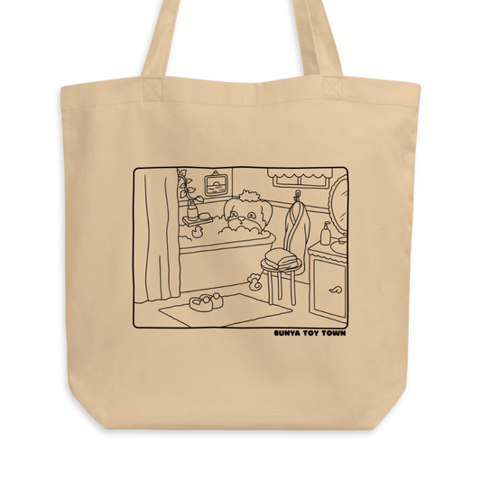 Russ Bath Time Doodle Tote Bag