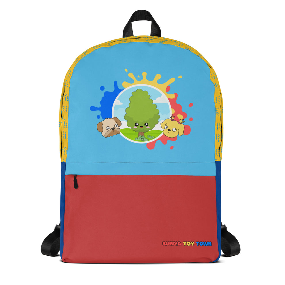 Bunya Toy Town Logo Backpack (RED)